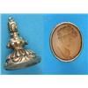 Image 1 : A Victorian gold fob seal intaglio, the matrix carved with a classical female profile...