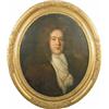 Image 1 : Attributed to Sir Godfrey Kneller (1646-1723) oil on canvas, Portrait of "... Johnson, Governor o...