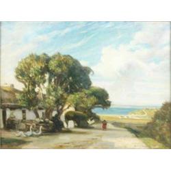 William Crampton Gore (1871-1946) Irish oil on canvas, Calais, France, signed and dated 1925, 19...