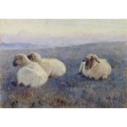 Follower of Thomas Sidney Cooper oil on canvas, Cattle in a landscape, bears signature, 16 x 24 i...