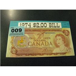 CANADIAN 2 DOLLAR NOTE