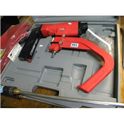 HARDWOOD FLOOR NAILER WITH CASE...............