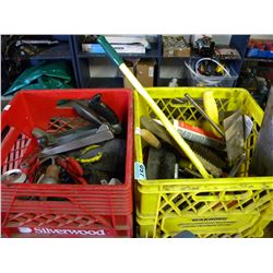 2 CRATES OF ASSORTED TOOLS