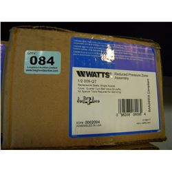 NEW WATTS REDUCED PRESSURE ZONE ASSEMBLY