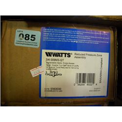 NEW WATTS REDUCED PRESSURE ZONE ASSEMBLY