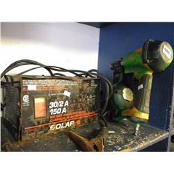 BOSTITCH DRUM NAILER/BATTERY CHARGER