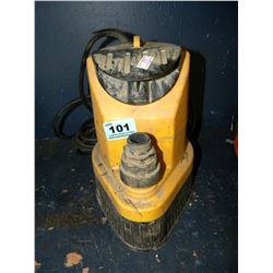SUMP PUMP