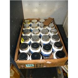 BOX OF APRROX 22 ABS SOLVENT CEMENT
