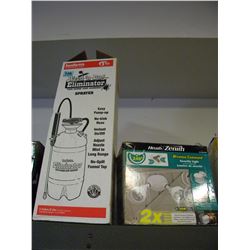 SPRAYER/WIRELESS COMMAND SECURITY LIGHT/