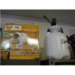 1 GALLON SPRAYER/MOTION SECURITY LIGHT