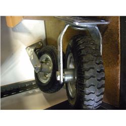 2 SWIVEL WAREHOUSE WHEELS