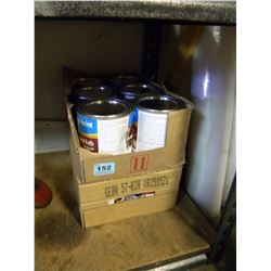 2 BOXES OF 12 GENERAL PAINT KITCHEN AND BATH ACRYLIC EGGSHELL LATEX