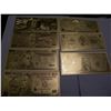 Image 1 : ASSORTED GOLD FOIL BILLS