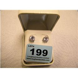 PR OF CUBIC ZIRCON STUDS