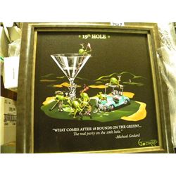 MICHAEL GODDARD PRINT (19TH HOLE)