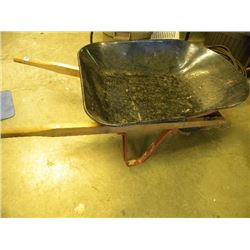 BLACK WHEELBARROW