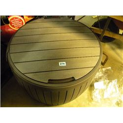 PLASTIC DRUM WITH LID