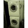 Image 1 : WHITE WHIRLPOOL CONDO SIZE STACKING WASHER/DRYER