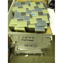 5 BOXES OF INTELOCKING BACKSPLASH TILE