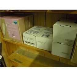 3 BOXES ORGANIC BACKWRAPS/4 BOXES CHGOCOLATES
