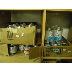 3 BX PVC WHITE SOLVENT CEMENT ETC