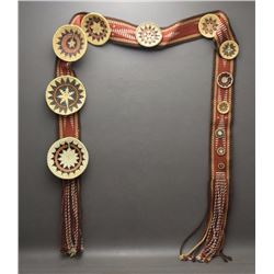 NAVAJO SASH AND BASKETS