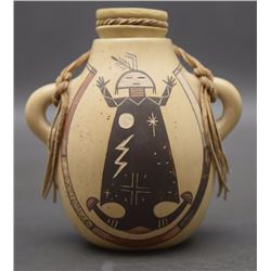 HOPI/ NAVAJO POTTERY CANTEEN (SAHMIE)