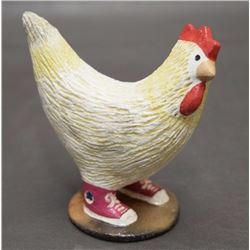 NAVAJO POTTERY CHICKEN (MANYGOATS)
