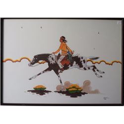 NAVAJO PAINTING (YAZZ)