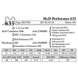McD Performer 635