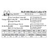 Image 1 : McD 406 Black Cedar 678