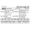 Image 1 : McD Payweight 684