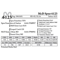 McD Spur 6123