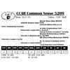 Image 1 : CCAR Common Sense 5209