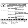 Image 1 : CCAR Common Sense D359