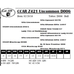 CCAR Z421 Uncommon D006