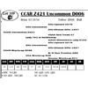 Image 1 : CCAR Z421 Uncommon D006