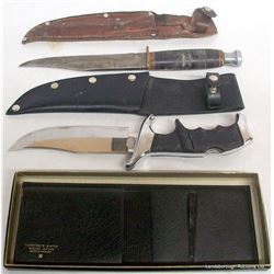 KNIVES, HATCHET AND WALLET