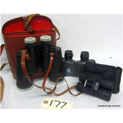 BOX LOT BINOCULARS