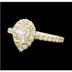 1.26 ctw Diamond Ring - 14KT Yellow Gold