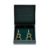 Image 3 : Roberto Coin Wire Circles Design Earrings - 18KT Yellow Gold