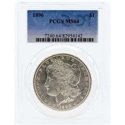 1896 PCGS MS64 Morgan Silver Dollar