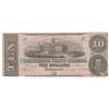 Image 1 : 1862 $10 The Confederate States of America Note T-52 CC