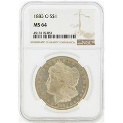 1883-O MS64 NGC Morgan Silver Dollar