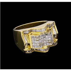 14KT Yellow Gold 2.71 ctw Diamond Ring