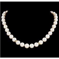 Pearl and Diamond Necklace