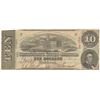 Image 1 : 1863 $10 The Confederate States of America Note T-59 CC