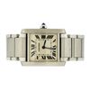 Image 1 : Cartier Stainless Steel Tank Francaise Watch