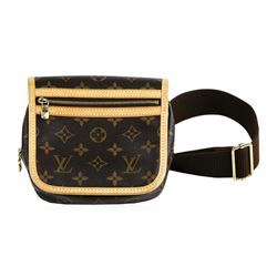Vintage Auth Louis Vuitton Messenger Bosphore PM Monogram Bag