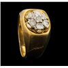 Image 4 : 1.00 ctw Diamond Ring - 14KT Yellow And White Gold